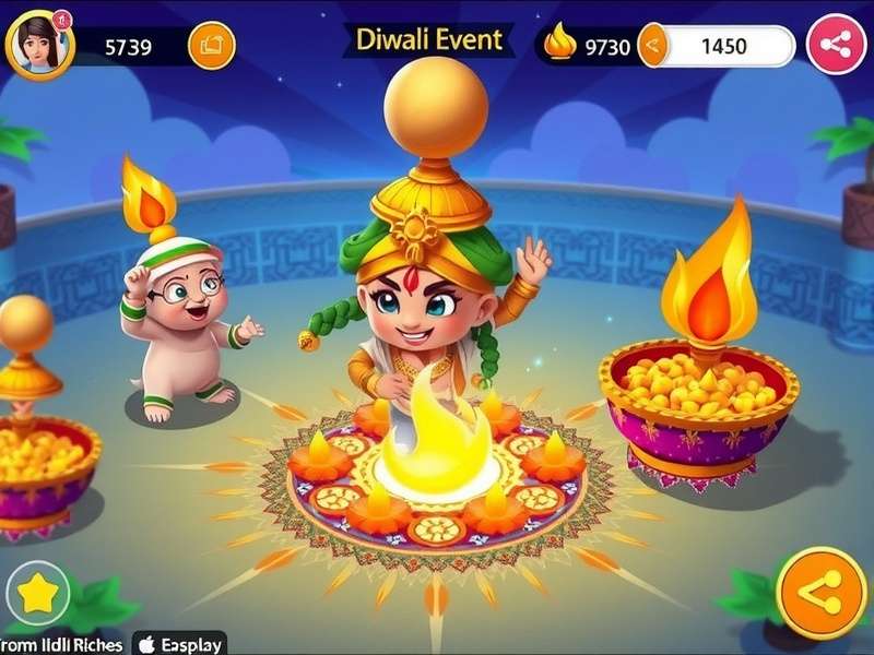 Idli Riches Rush Gameplay Screenshot